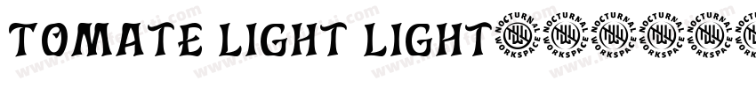 Tomate Light Light字体转换